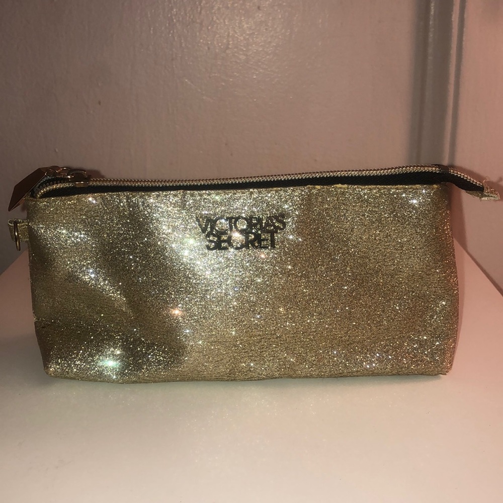 Gold Glitter Clutch